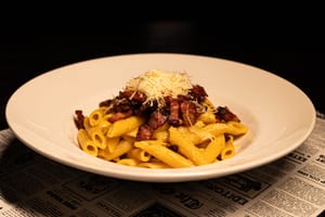 Penne carbonara